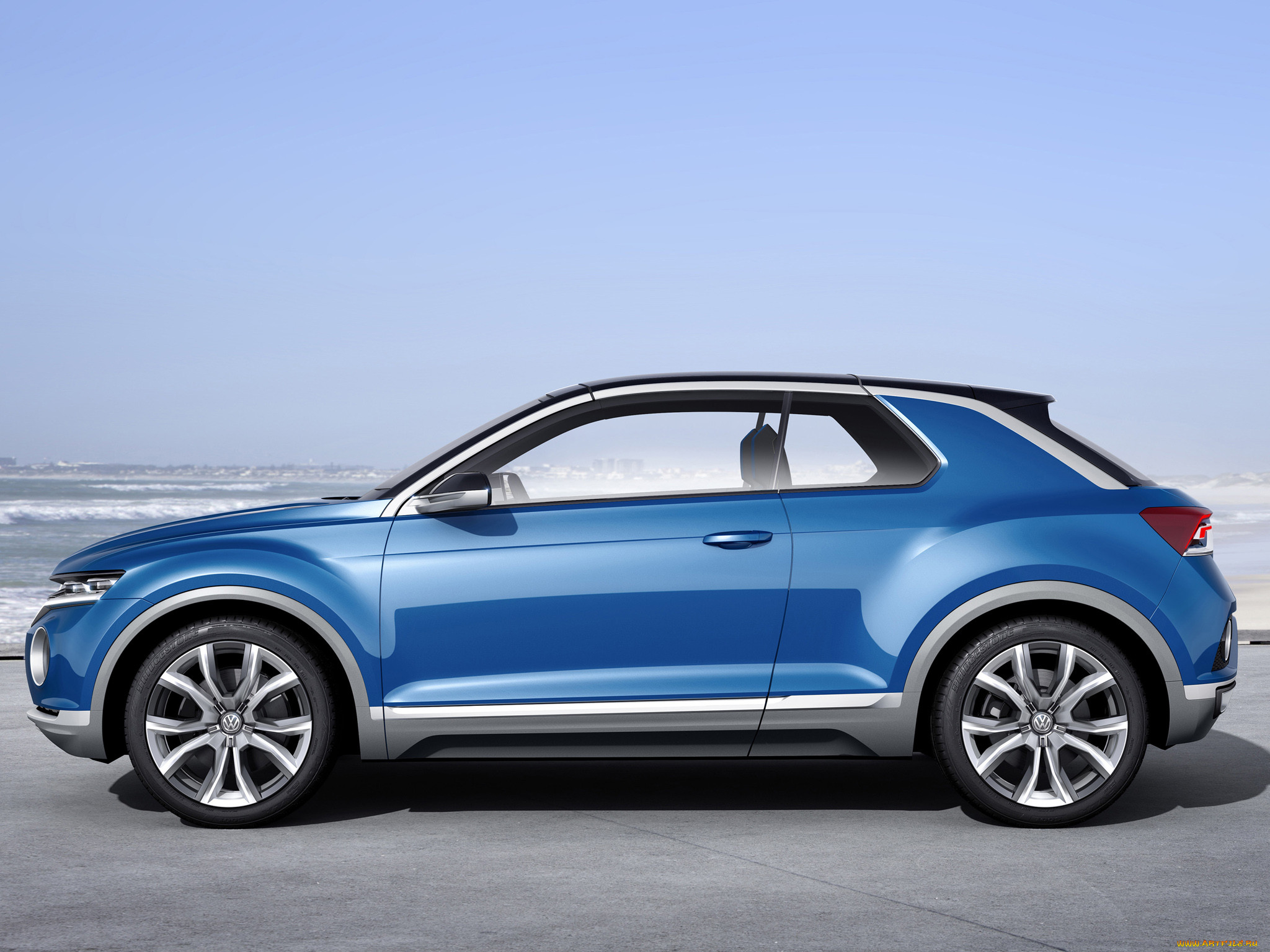 , volkswagen, t-roc, concept, 2014, 